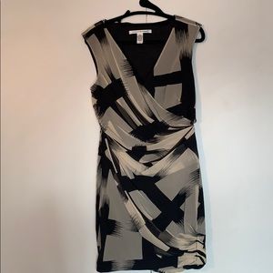 DVF Sleeveless Silk Crepe Dress